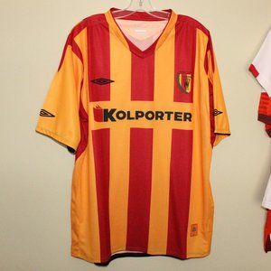 Korona Kielce 2008-09 home football shirt Umbro soccer jersey Kolporter Poland